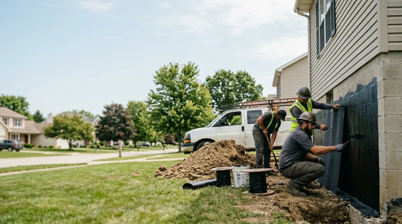 Basement Waterproofing in Kell, IL near me